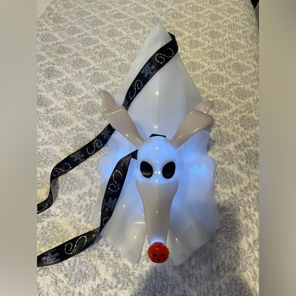 Disney Other - Light Up 2022 Nightmare Before Christmas Zero Popcorn Bucket